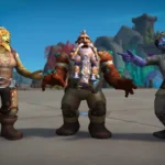 Earthen Allied rasa iz igre World of Warcraft: The War Within pleše.